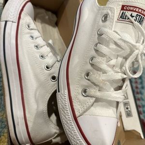 White converse used once
